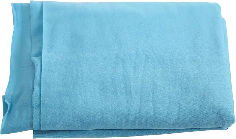 Lake Blue Stretch Newborn Photography Swaddle Wrap Soft Fabric Photo Props 0 3 Months - Image 1